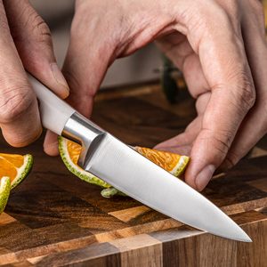 Grandsharp 3,5 ''cuchillo de cocina para pelar de acero inoxidable de alto carbono para pelar frutas pequeñas Chef cuchillos de cocina para pelar con mango de ABS - Product Image 3
