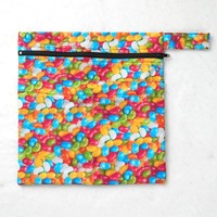 Pochette en tissu multifonctionnelle 24*24,5 cm, imperméable et anti-fuite, pour le rangement de sous-vêtements et de matériel menstruel