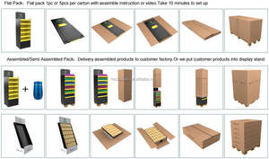 Exhibidores de Cartón Personalizados para Supermercados y Tiendas Minoristas, Exhibidores de Productos de Papel de 4 y 5 Niveles - Product Image 6