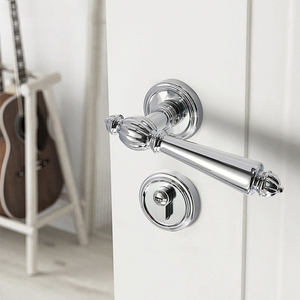 Chất Lượng Cao Kẽm Hợp Kim Ánh Sáng Sang Trọng Độc Đáo Cửa Lỗ Mộng Khóa Bộ Cho Nhà Nội Thất Bằng Gỗ Tay Nắm Cửa Với Khóa Chìa Khóa - Product Image 4