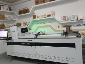 Stampante Automatica Monopass Forest Nuovissima per Scatole di Cartone, Sacchetti di Caffè, Scatole per Pizza, Sacchetti di Carta - Product Image 4