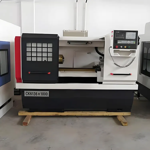 Torno <span class=keywords><strong>CNC</strong></span> de metal de alta precisión de ventas directas del fabricante CK6136 Torneado de Máquina Herramienta de metal Torno horizontal <span class=keywords><strong>CNC</strong></span> de metal - Product Image 2