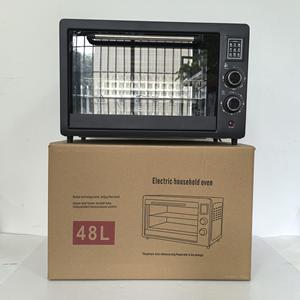 Lovfe Four Électrique à Pizza 48 L de Bonne Qualité, Gril à Poulet et Grille-Pain 220 V <span class=keywords><strong>Noir</strong></span> pour Usage Domestique - Product Image 1