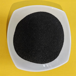 La mejor calidad, buen precio, 50-150, arena negra de alto grado, esmeril de cuarzo de color fino puro, no tóxico, hecho a máquina para exteriores - Product Image 6