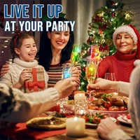 12 lumières LED glaçons lumières clignotantes boissons bars fêtes d'anniversaire fêtes mariages du nouvel an décorations