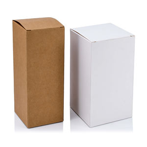 Caja de Regalo Personalizable de Cartón Kraft, Cartón Corrugado para Perfume, Velas y Embalaje de Almacenamiento - Product Image 2