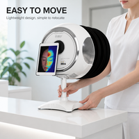 Appareil d'analyse cutanée IA 12 modes, scanner facial, lampe UV de Wood avec contrôle iPad pour cliniques dermatologiques et salons de beauté (vente en gros)