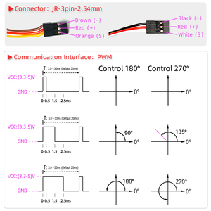 DS3240 40Kg Waterproof Motor Servo High Torque Servos for 1/8 1/10 <strong>Scale</strong> RC Cars Made of Metal and Plastic - Product Image 5