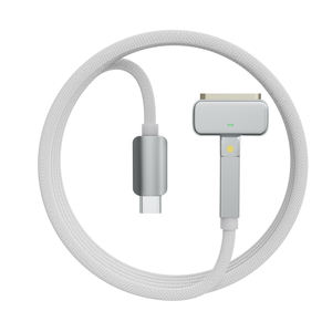 <span class=keywords><strong>Cable</strong></span> trenzado Mag 3 a 140W con cabezal giratorio de 180 grados, interfaz magnética, <span class=keywords><strong>Cable</strong></span> de 2M para <span class=keywords><strong>Mac</strong></span> <span class=keywords><strong>Book</strong></span> - Product Image 2
