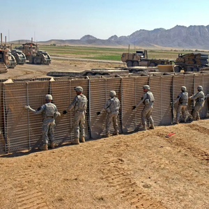 Nhiệm vụ nặng nề chống gỉ an ninh cát bastion tường mạ kẽm hàn gabions cho phòng thủ cát hàng rào bảo vệ - Product Image 1