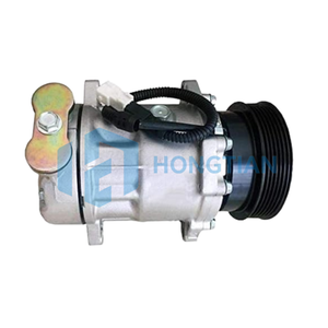 คอมเพรสเซอร์แอร์ 71723460, 7700861150 สำหรับ Citroen XM Fiat Ulysse <span class=keywords><strong>Lancia</strong></span> <span class=keywords><strong>Phedra</strong></span> Peugeot 406 Renault Espace - Product Image 2
