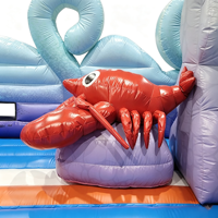 Parc aquatique gonflable pour le plaisir estival