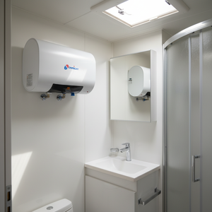 Chauffe-eau <span class=keywords><strong>solaire</strong></span> hybride intelligent avec réservoir de stockage 60L, contrôlé <span class=keywords><strong>par</strong></span> application, <span class=keywords><strong>pompe</strong></span> à <span class=keywords><strong>chaleur</strong></span> efficace, <span class=keywords><strong>alimenté</strong></span> <span class=keywords><strong>par</strong></span> l'énergie <span class=keywords><strong>solaire</strong></span>, pour camping-car - Product Image 2