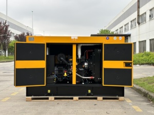 New Máy phát điện diesel với Cummins động cơ 40kw 45Kw 50kw 60kva 50kva cách âm im lặng loại với bìa - Product Image 2