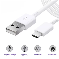 Cable de Datos USB-A a Tipo-C de 1m, Silicona Líquida, Carga Rápida, Anti-Congelación, Transmisión de 3A, Compatible con Teléfonos y Cámaras