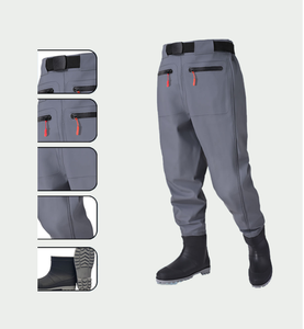 <span class=keywords><strong>Pantalon</strong></span> de pêche YL6006 en PVC imperméable, respirant et antidérapant, haute qualité, vente en gros - Product Image 5
