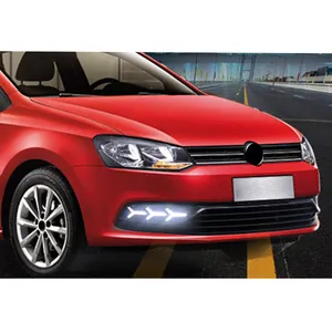 Feux de jour Gobison 3 couleurs avec clignotant jaune et lumière bleue de nuit <span class=keywords><strong>pour</strong></span> Volkswagen VW POLO Feux antibrouillard - Product Image 6