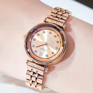 Drioshipping nueva moda deporte analógico cuarzo acero reloj Unisex resistente al agua 10m reserva de energía alarma calendario perpetuo 22mm - Product Image 6