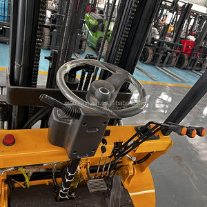 Carretillas elevadoras eléctricas automatizadas inteligentes de servicio pesado <span class=keywords><strong>40</strong></span> toneladas carretilla elevadora eléctrica de batería de litio de 10 toneladas con neumático sólido a la venta - Product Image 4