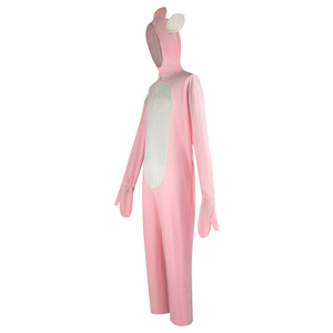 Body de Conejita Rosa para Adultos, Unisex, de Spandex y Poliéster, Disfraz para Cosplay y Actuaciones en Escenario - Product Image 3
