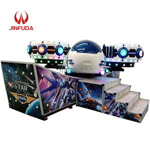 Prezzo all'ingrosso 2026: Giostra per bambini Mini Auto Volante Spaziale con Rotazione a 360 Gradi e Velocità Estrema - Product Image 4