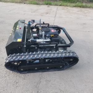 专业园林工具销售迷你履带式割草机割草宽度800/1000毫米履带式遥控割草机 - Product Image 5