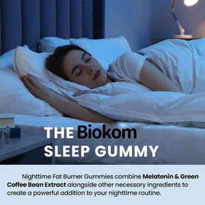 Biokom Private Label Gummies Brûleur de Graisse Minceur Nuit Perte de Poids Detox Enzyme Brûleur de Graisse Supplément Gélifiant avec Mélatonine - Product Image 5