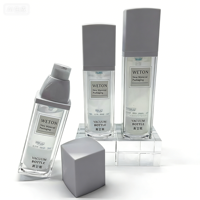 Flacon cosmétique en plastique sous vide de 30 ml, emballage personnalisable OEM