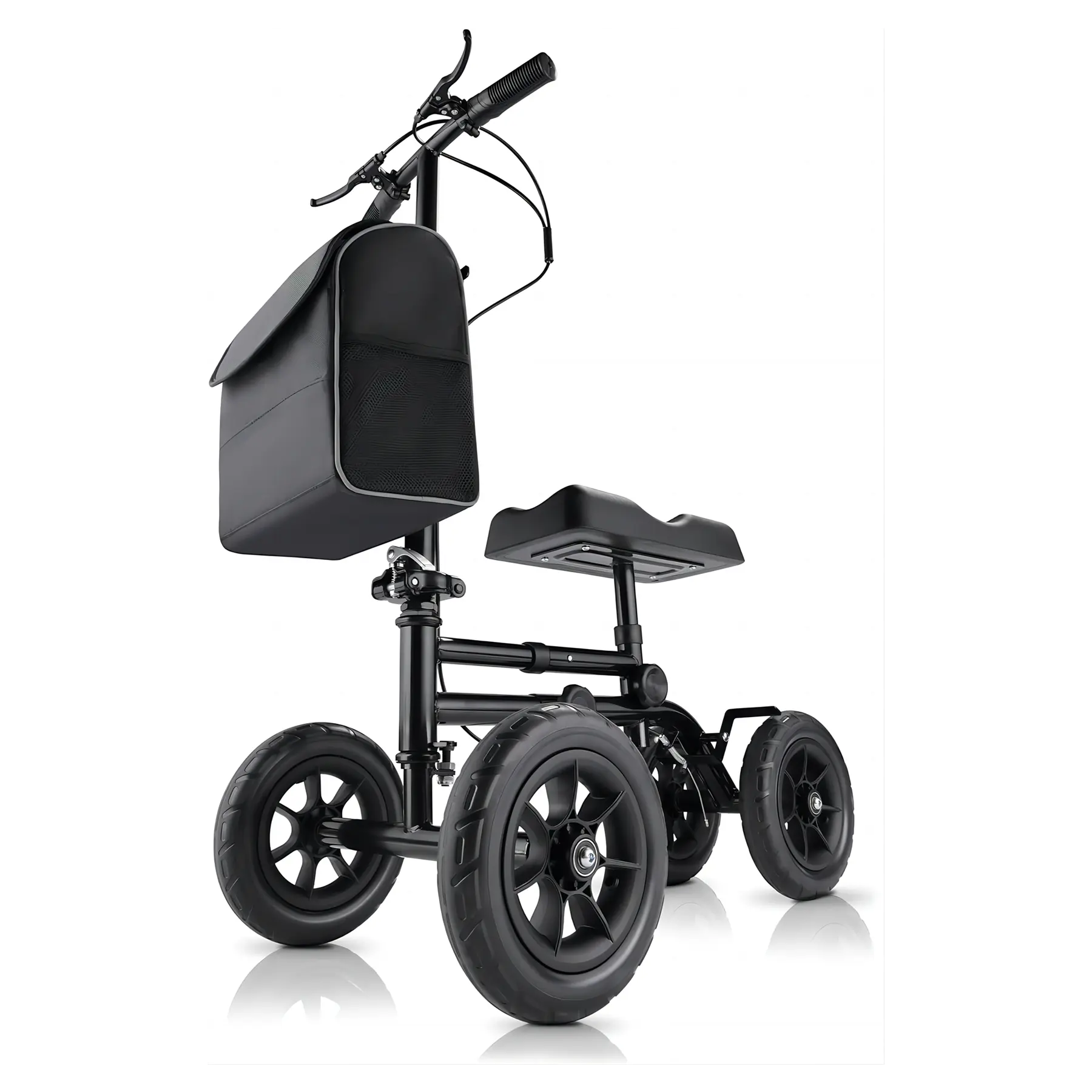 Mason Mobility Aid 10 Zoll Knie-Walker mit weichen Knies chützern und höhen verstellbar