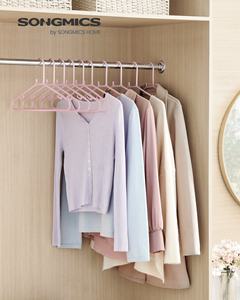 <span class=keywords><strong>SONGMICS</strong></span> Cintres à linge légers et peu encombrants Lot de 50 cintres en plastique Cintres antidérapants - Product Image 2