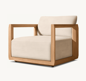 Nuevo Diseño de Muebles de Moda, Sofá Seccional, Muebles de Patio para Exteriores, Silla de Teca para Descansar - Product Image 1