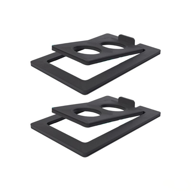 Professional Metal 3-8 Inch Desktop Computer Speaker Bracket Small Monitor Stand for Home Office Recording Studio