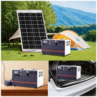Système de production d'énergie solaire photovoltaïque avec contrôleur MPPT, batterie lithium-ion, alimentation pour réfrigérateur domestique et climatiseur