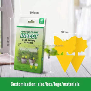 Trampas de Pegamento Desechables Amarillas de Gel Adhesivo de Doble Cara de Alta Adhesividad y Bajo Precio para Hormigas, Control de Plagas, Macetas - Product Image 5