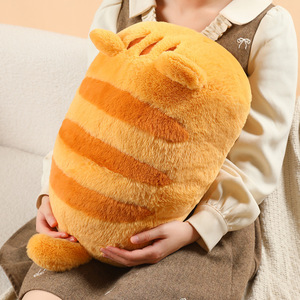 Almohada de Gato Acogedora, Muñeco de Peluche de Algodón PP para Dormir, Regalo de Cumpleaños para Niños y Adultos, Adorable Juguete de Peluche - Product Image 3