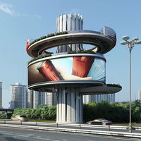 Structure de cadre en alliage d'aluminium durable pour panneau publicitaire extérieur personnalisé avec source lumineuse LED