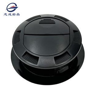 Ventilación de aire circular de plástico para caravana, ajustable, con cubierta, para caravanas y embarcaciones - Product Image 4