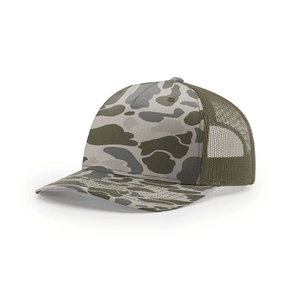 Casquette de chasse camouflage pour sports de plein air, personnalisable, en toile 6 panneaux, à visière courte, pour adulte, faible MOQ 100 pièces, fabriquée au Vietnam - Product Image 3