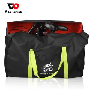 WEST BIKING multifunktion ale staub dichte Protect Bike Carry Storage Reise abdeckung Tragbare wasserdichte zusammen klappbare Fahrrad transport tasche