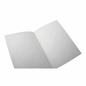 Carnet A5 écologique en papier recyclé cousu, 24 pages, format plat pour fournitures de bureau durables - Product Image 3