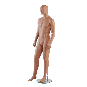 Mannequin masculin de corps entier abstrait à tête d'œuf tendance - Product Image 3