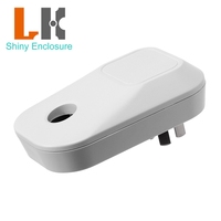 Boîtier en plastique pour instrument électronique, prise intelligente sans fil WiFi standard UK/US, 102*62*30mm