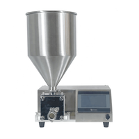 Petite machine de remplissage de chocolat, machine de remplissage de croissants, machine de remplissage de beignets, prix bas