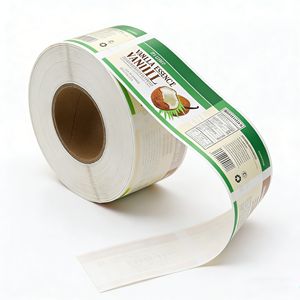 Etiqueta de Lujo con Relieve y Lámina Dorada para Botellas de Vino Tinto, <span class=keywords><strong>Whisky</strong></span> y Licores - Product Image 1