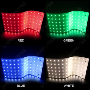 Farbiges <span class=keywords><strong>LED</strong></span>-Display-Lichtpanel RGBW DC24V für Werbung, 72 LEDs, 6 LEDs kürzbar, 14.4W, Dimmbare 5050 <span class=keywords><strong>LED</strong></span>-Hintergrundbeleuchtungsplatte - Product Image 3
