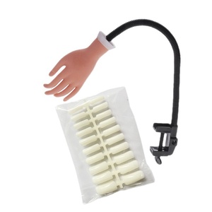 Outil d'entraînement portable carré et mobile pour la pratique des ongles, entraîneur de doigts en silicone, outil de présentation pour l'art des ongles, vente en gros pour salons - Product Image 5
