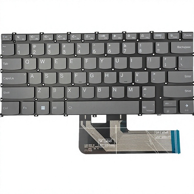 Laptop Keyboard Replacement Backlight Keyboard for IdeaPad 5-14ITL05 5-14ARE05 Laptop PS/2 Interface Capacitive Style US Layout