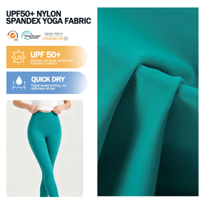 Tela de Yoga de Nailon y Spandex con Protección UV UPF50+, Transpirable, de Alta Elasticidad, Secado Rápido, Personalizable, para Prendas Deportivas - Product Image 1