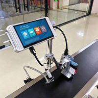 Mesin Printer Inkjet Online untuk Penandaan Lini Produksi Konveyor S10 Kecepatan Tinggi 100m/Min