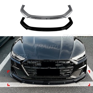ลิ้นกันชนหน้ารถยนต์ สำหรับ Audi A7 S7 C8 Sline รุ่นปี 2019+ พร้อมดิฟฟิวเซอร์ สปอยเลอร์ อุปกรณ์ตกแต่งรถยนต์ - Product Image 4